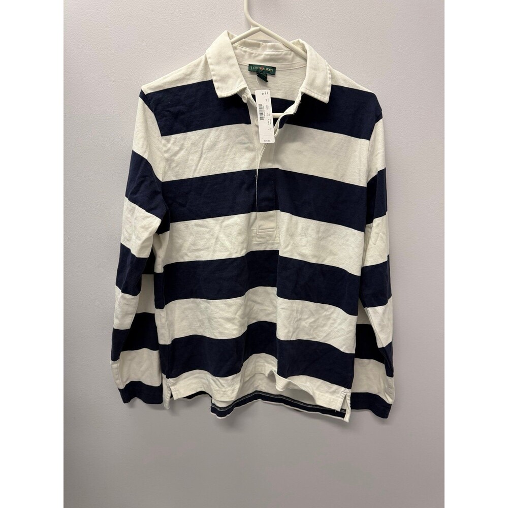 J crew always men vintage rugby shirt